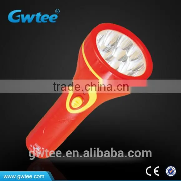 7 LEDs Electric Charge Torch Lights GT-8137 photo-6
