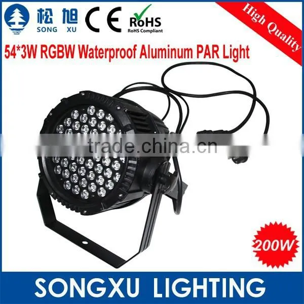 54x3w Rgbw High Quality Waterproof Led Par Stage Lights photo-3