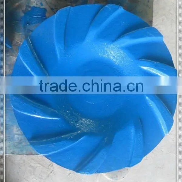 High Chrome 27% & Rubber Slurry Pump End Parts Impeller photo-3