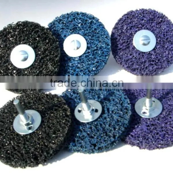 Top Quality Abrasive Flap Wheel Multi Colors----Black Silicon Carbide Manufacture Sell Directly photo-4