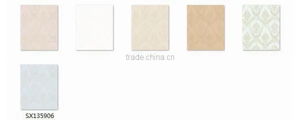 Economic Printed Yarn Wallpaper, French Bold Floral Decorative Wallpaper for Restaurant , Smoke-proof Wallcovering Shop photo-2