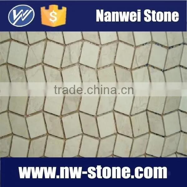 Interior/Exterior Decor Marble/stone Mosaic Tile for Kitchen Room &bathroom Low Price photo-6