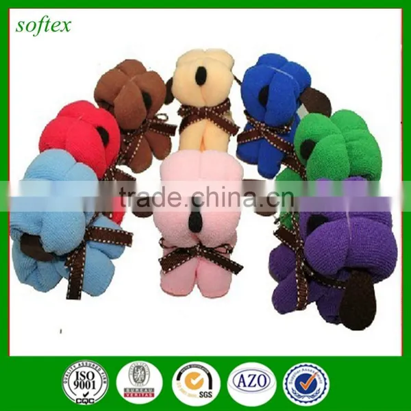 2016 Gifts Cute Fold Animail Washcloth Hand Wedding Favors Towel photo-4