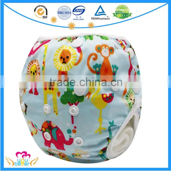 The Newst Design Infant Swim Diapers One Size Fit 10-40lb Baby Swimming Nappies photo-2