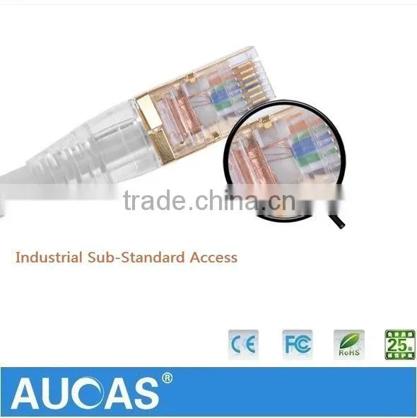 China Supplier Cat7 SFTP Network Jumper Cable 1m photo-2