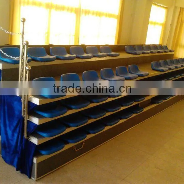 High Quality Best Retractable Plastic Mobile Grandstand Seats photo-2