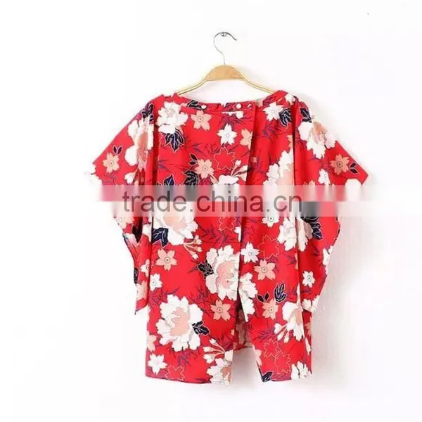 Wholesale Customaize Printing Fashion Design Kaftan Women's Tunic photo-2