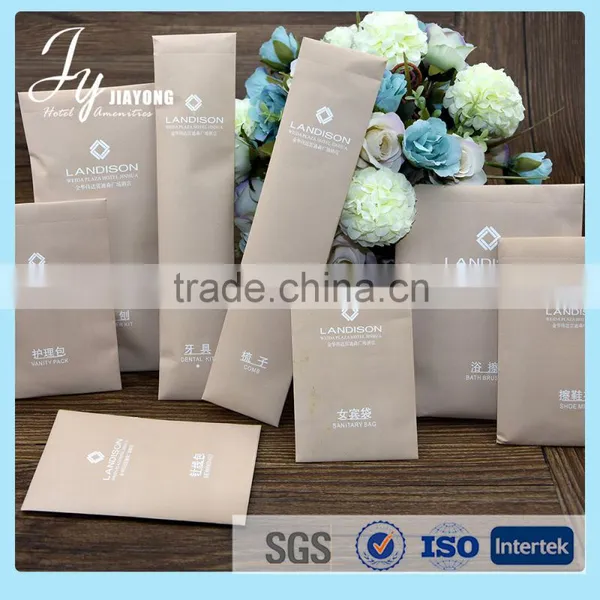 Cheap Bulk Hotel Disposable Toothbrush 5 Star Hotel Amenities Set