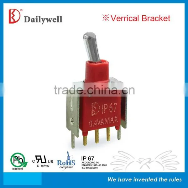IP67 Sealed Sub-Miniature Toggle Switch photo-5
