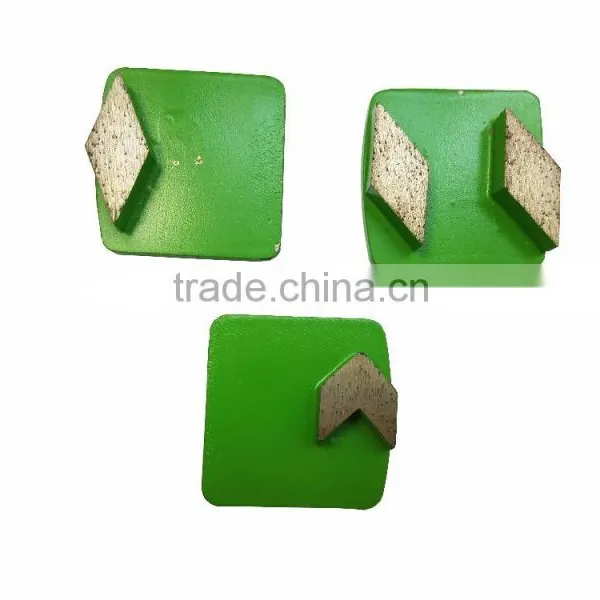 20*15*8mm Arrow Segments Diamond Grinding Shoes Abrasive Disc for Concrete Floor photo-2