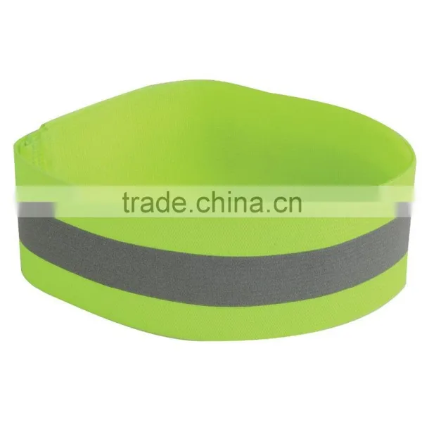 High Visibility Adjustable Elastic Reflective Armband for Running Walking Jogging Traffic Safety photo-3