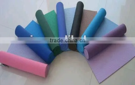 100%TPE Double Layers Anti Slip Yoga Mats Custome Yoga Products