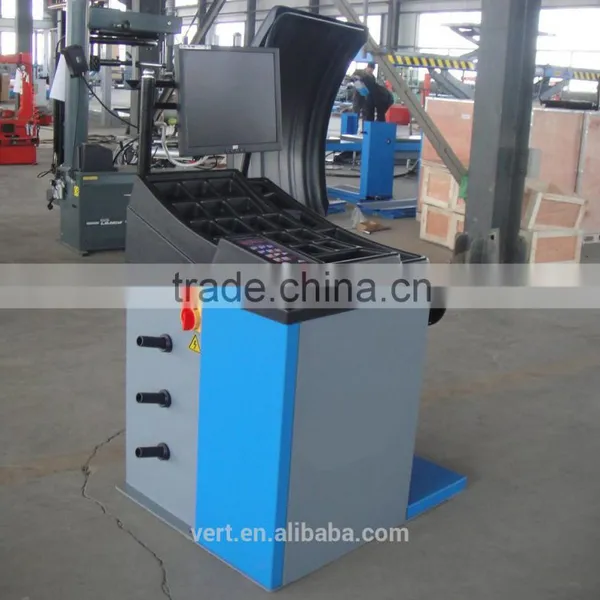 17 Inch Colorful LCD Display Wheel Alignment and Balancing Machine VT170 photo-4
