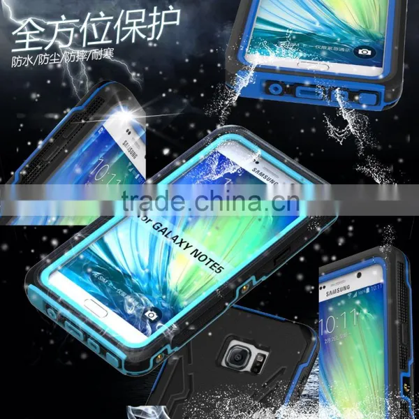 Waterproof Buttons Cover For Samsung Galaxy Note 5 N9200 photo-4