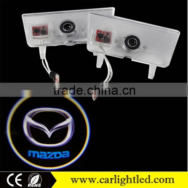 Wholesale Price Led Car Door Logo Light 12v 5W Led Ghost Shadow Light for Mazda Atenza 2010-2015 photo-2