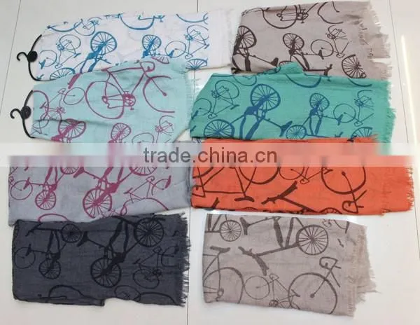 Wholesale 2015 Gaze de Paris Scarfs Hijabs New Fashion Office Ladies Scarf Cheap Price High Quality OEM Manufacture photo-2