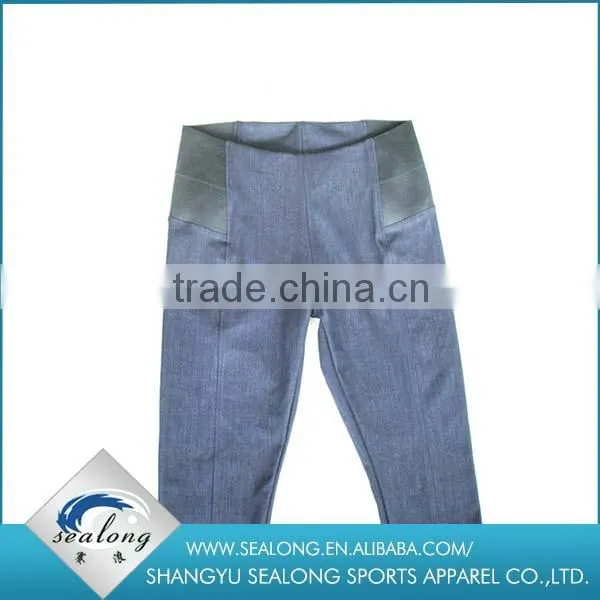 Hot Sell Top Quality Lady's Waist Jeans Leggings for Online Shipping Quality Choice photo-2