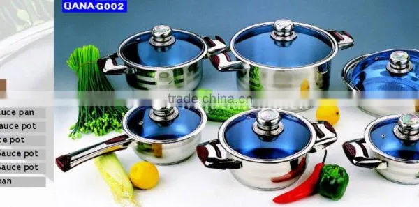 16pcs Swiss Line Stainless Steel Cookware/cooking Sets Wih Low Price photo-5