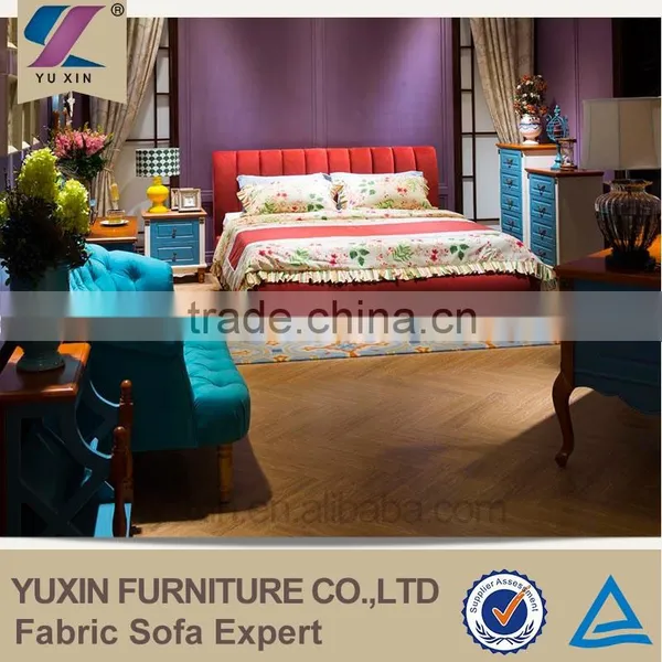 High Quality Fabric Bed for Hotel and Home photo-4