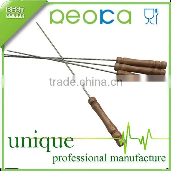 BBQ Steak Skewer/stick/pick/stainless Barbecue Rotating Needle