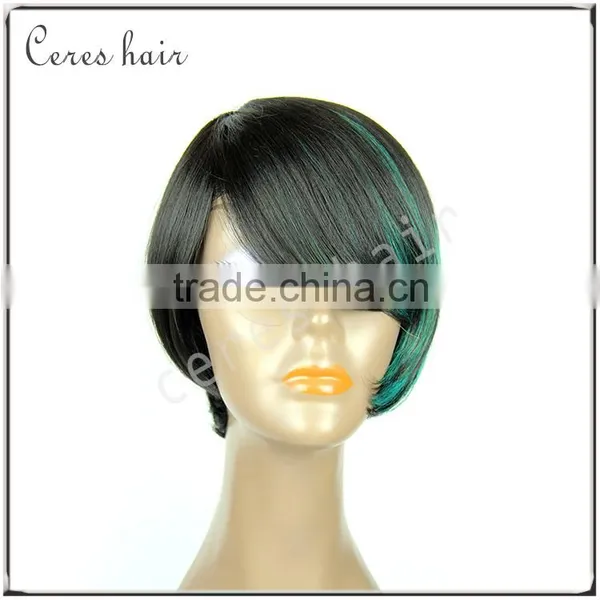Women's Sexy Heat Resistant Hair Short Bob Wigs for White Women photo-5