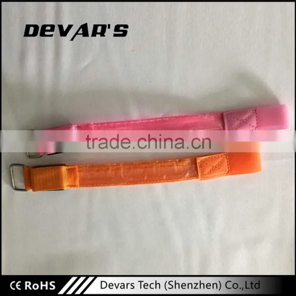 China Factory Stock Sale Led Fitness Led Nylonarmband Flashing Safety Light photo-5