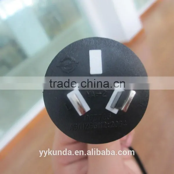 Australia Standard 3 Pin Power Plug,3 Core Power Cord With SAA Approval photo-4