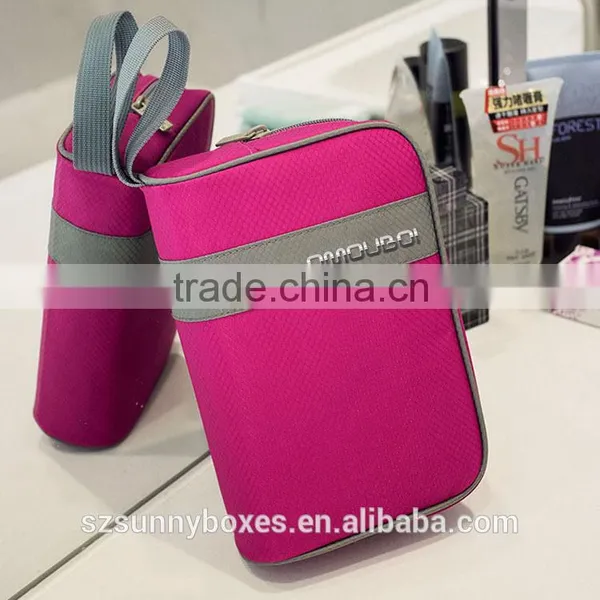 Functional Waterproof 600D Oxford Zipper Travel Wallet Bag For Mobile Phones & Digital Accessories photo-6