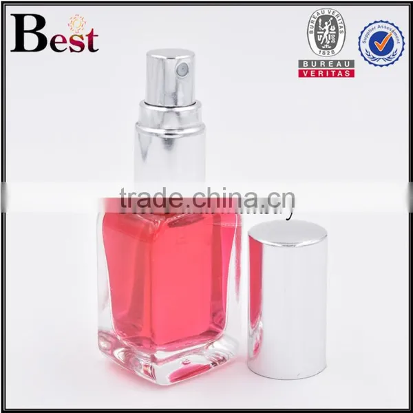 9ml Clear Glass Bottle Spray Glass Bottle Square Glass Bottle Supplier's Choice photo-4