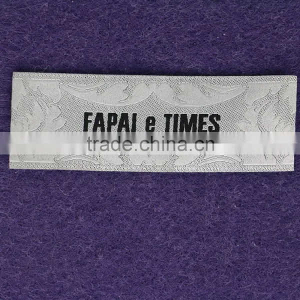 Low MOQ Customized Garment Private Woven Label For Brand Name photo-5