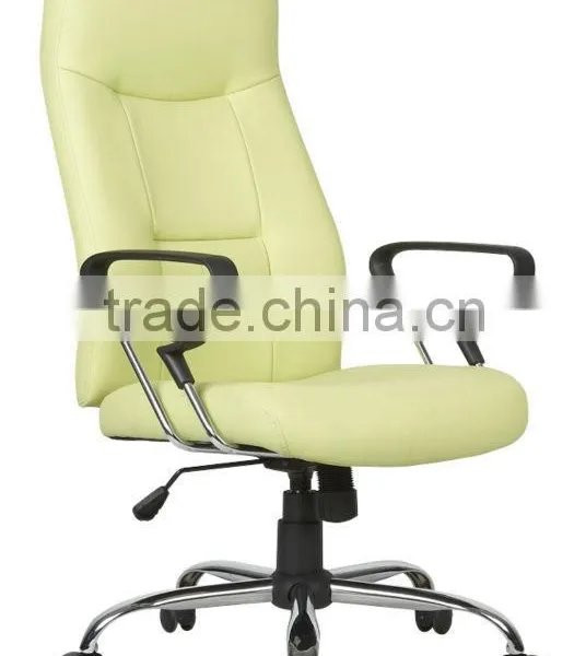 PU Leather Chromed Armrest and Base Executive Chair #AGS-6019