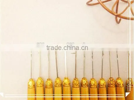 Cheap Hair Hook Needles Clamp Wood Needle Hook For Hair Extension Tools photo-4