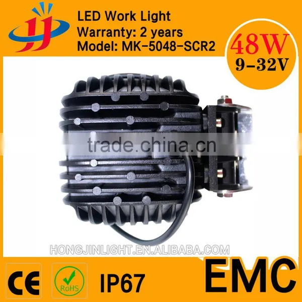 China Best Selling Magnetic Led Work Light Square 4x4 48w Offroad Led Working Light With Cheap Price photo-6