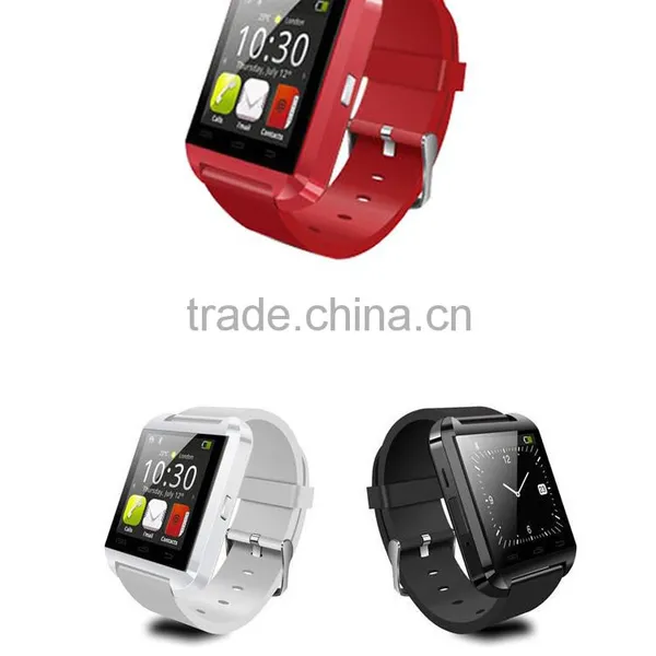 Multi-language U8 Bluetooth Smart Wrist Watch Phone Mate For Android IOS Iphone 6 /6s Samsung LG Huawei XIAOMI Lenovo Phone photo-5