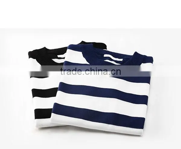Black and White Stripes in the Summer of 2016 the New Han Edition Cultivate One's Morality Short Sleeve Dress photo-4