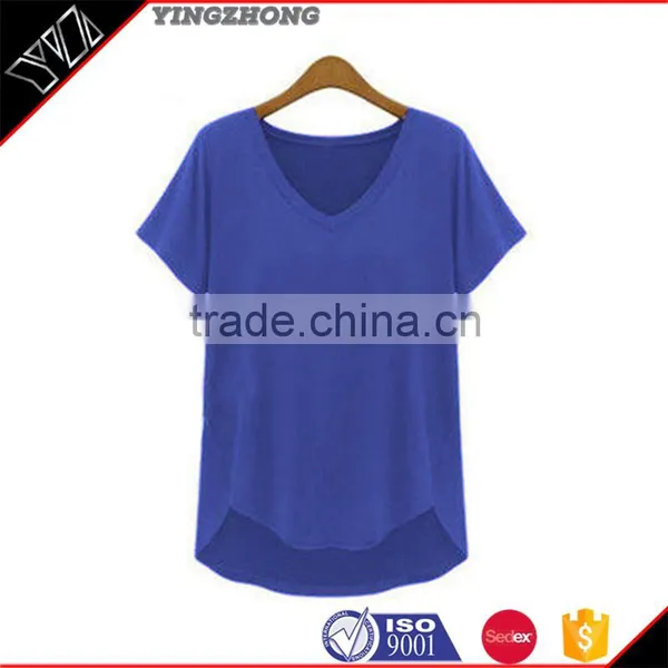 Chian Supplier Wholesale Apparel Summer Fashion Sport Clothes Lady Shirt photo-2