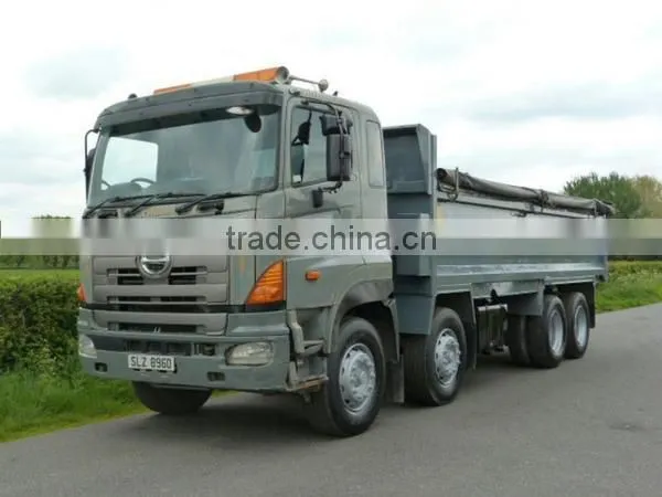 USED TRUCKS - 2007 HINO 700 3213 8X4 STEEL BODY TIPPER (RHD 1801171) photo-2