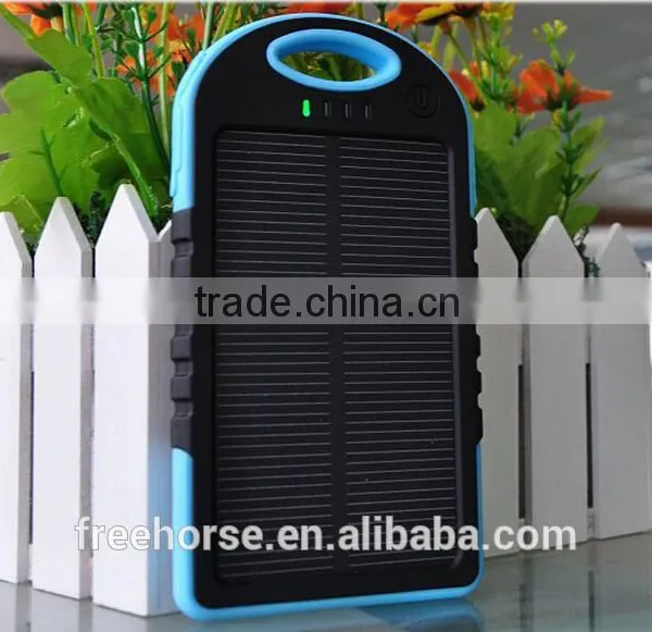 Manufacturer China,10000mAh Portable Solar Charger Solar Cell Phone Charger With CE ROHS photo-3