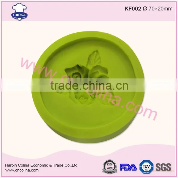 3d Rose Flowers Cake Decoration Fondant Silicone Molds photo-2