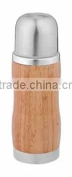 Vacuum Cup With 100%natural Bamboo