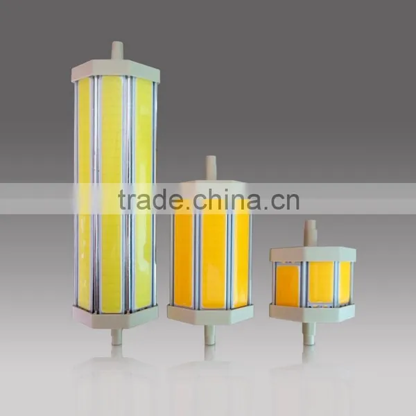 China LED Bulb R7S LED Ceramic Flood Light 189mm COB 15W Linear Dimmable Replace J189 Halogen Lamp photo-2