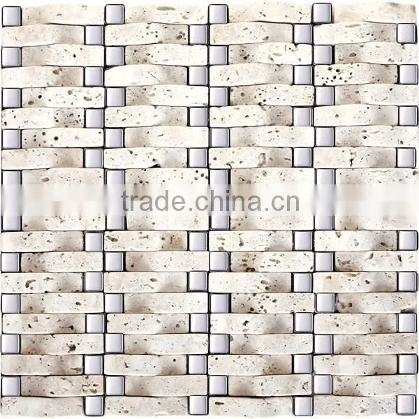 Fico 2016 New !MG-414 Natural Stone Mosaic Tiles photo-5