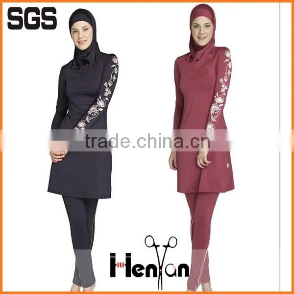 Wholesale Retail Custom Bikini Swimwear, Open Hot Sexy Girl Photo Muslim Women Swimwear Cro photo-6