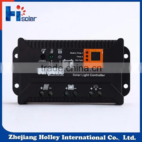 High Quality Connect Battery and Solar Panel 10a China PWM Solar Charge Controller 12 / 24V photo-5