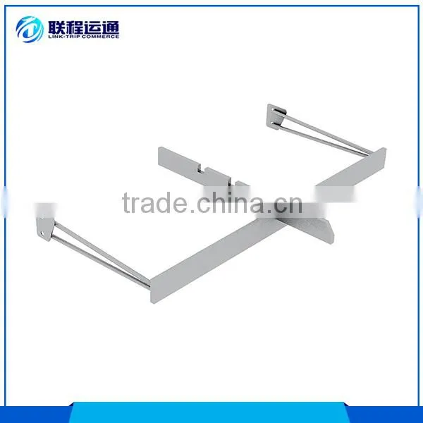 Good Design Aluminum Iron Brushed Clothes Display Shelf Hook
