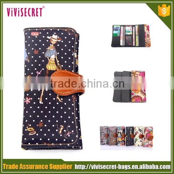 Vivisecret Guangzhou Factory Sublimation Custom Nylon Women Wallet photo-4