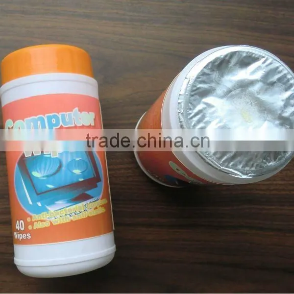 computer screen cleaner, lens wet wipe, LCD cleaner
