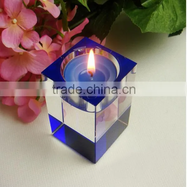 2016 New Crystal Round Diamond Wholesale Glassvotive Candle Holder photo-2