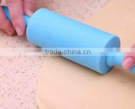FDA&LFGB Food Grade Silicone Rolling Pin for Sale photo-2
