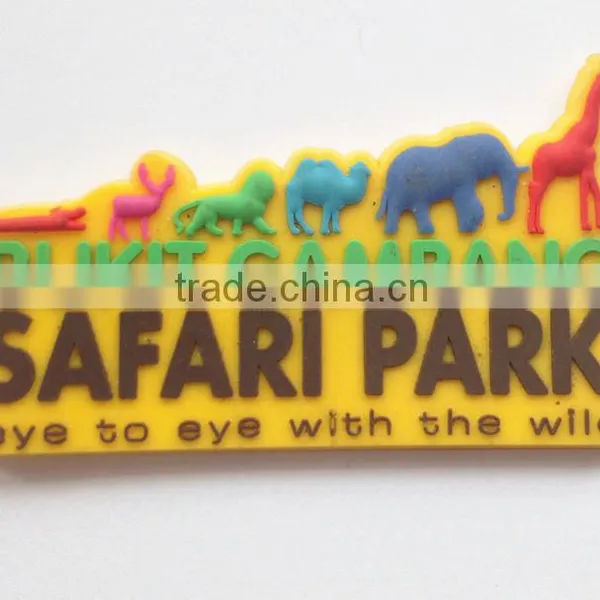 Customized Animal Letter Shaped Rubber Promotion Gifts PVC Fridge Magnet photo-2